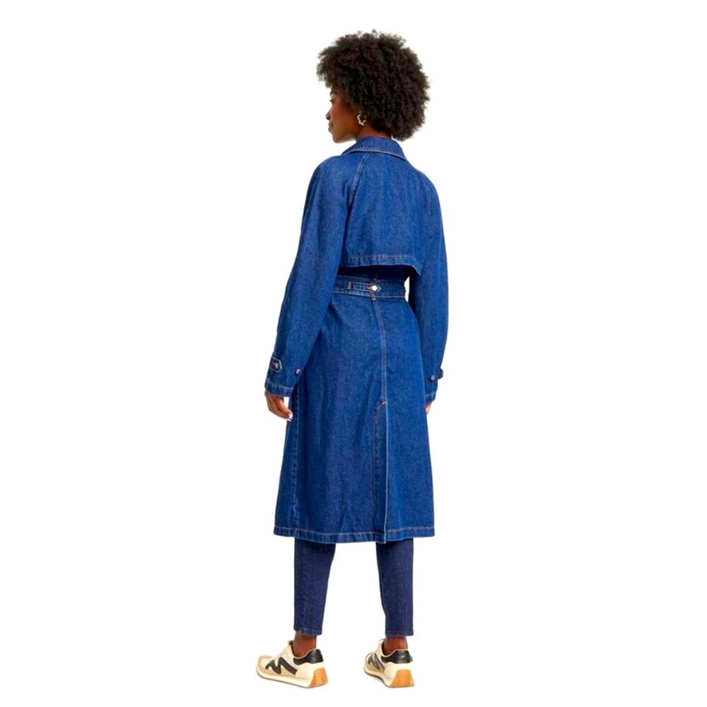 NWT Universal Thread Denim Trench Coat. Size: XS. Excellent condition 💙 - Picture 3 of 15
